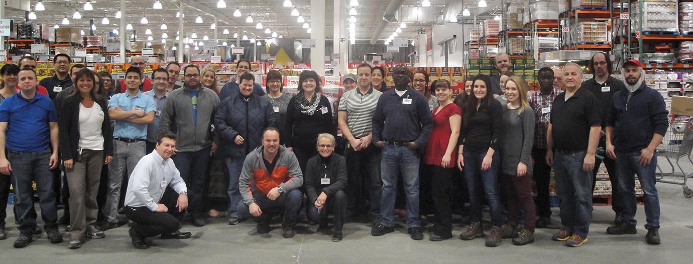 Employés de Costco Sherbrooke