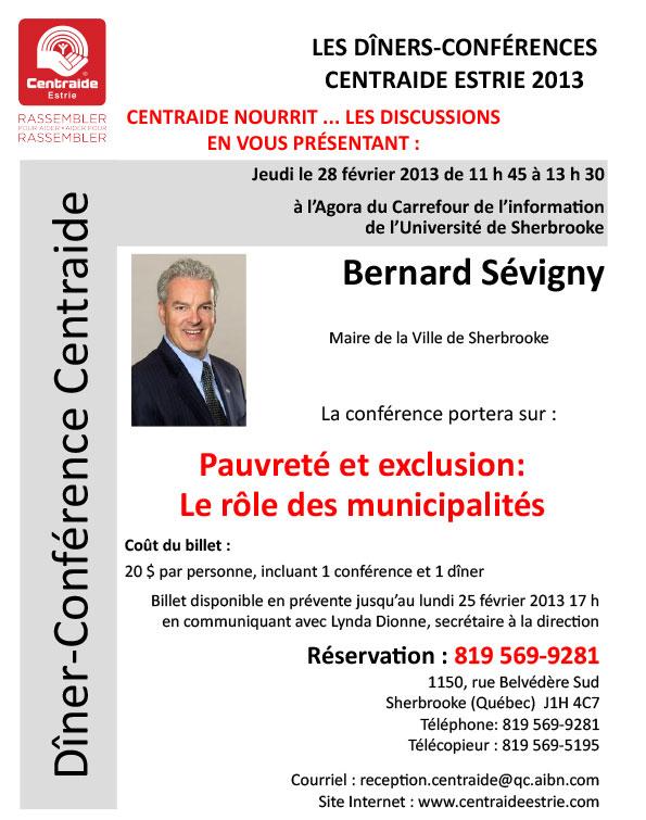 Dîner conférence sécurité financière à la retraite