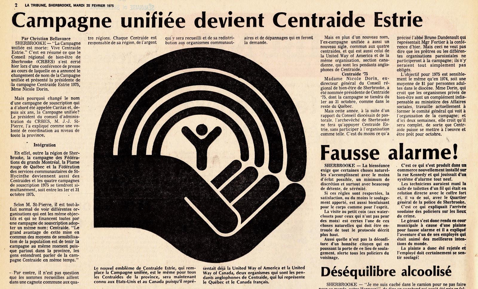 Campagne unifiée devient Centraide Estrie