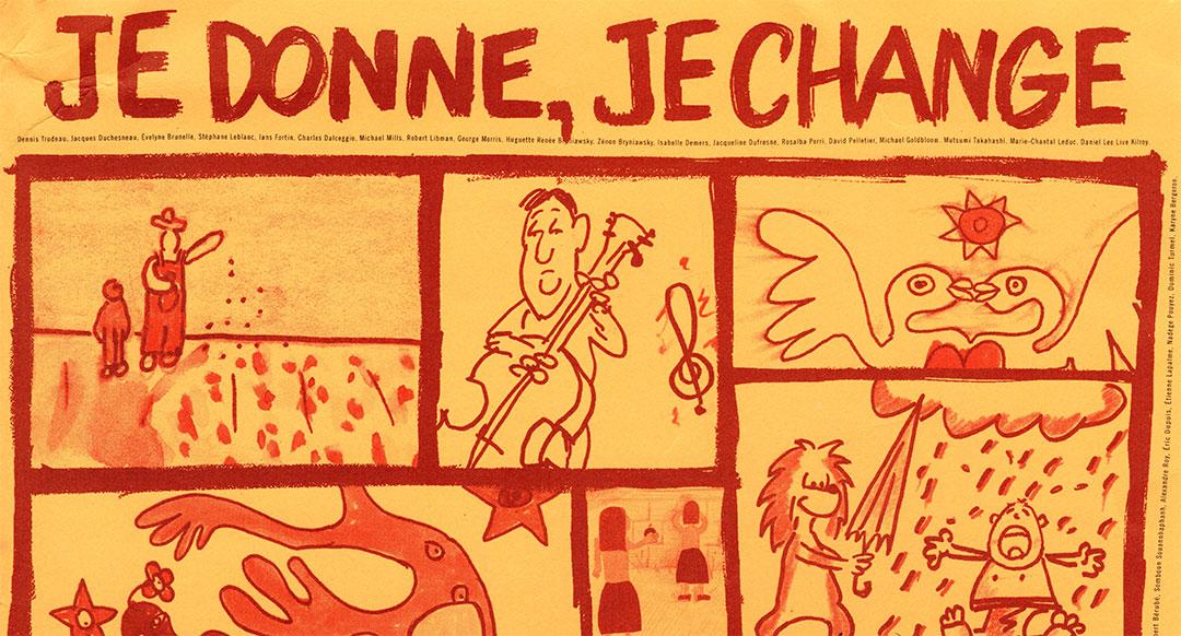 Je donne, je change