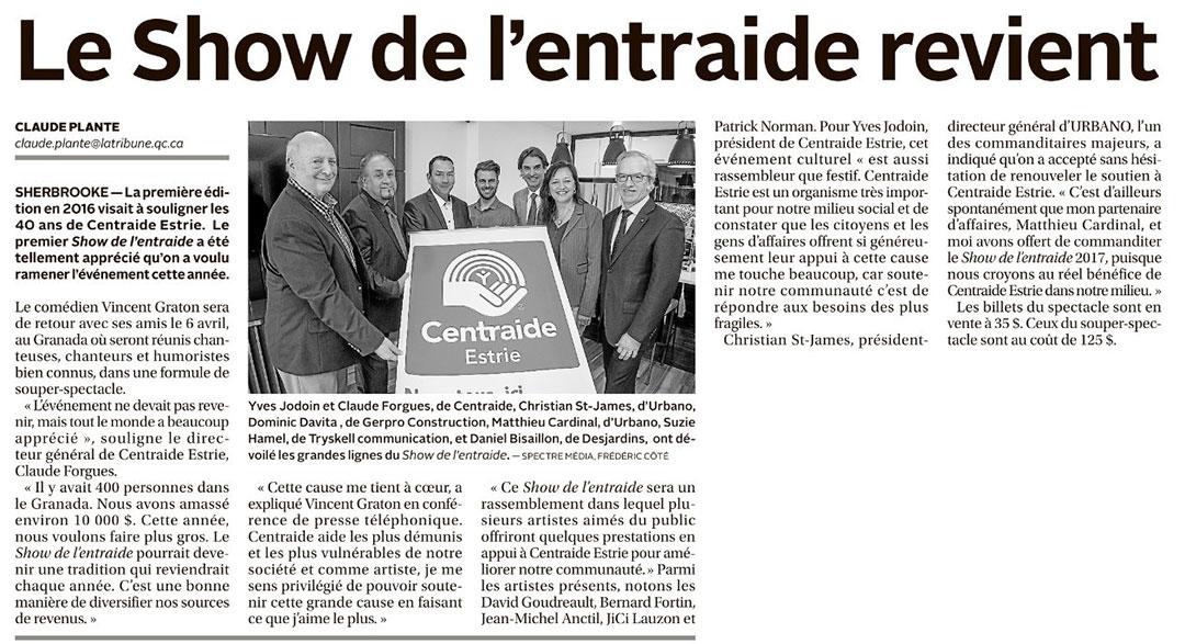Le Show de l'entraide